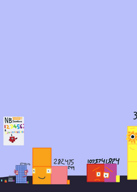 Numberblocks N^10 part 2