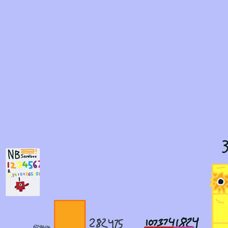 Numberblocks N^10 part 2 by @numberblock33