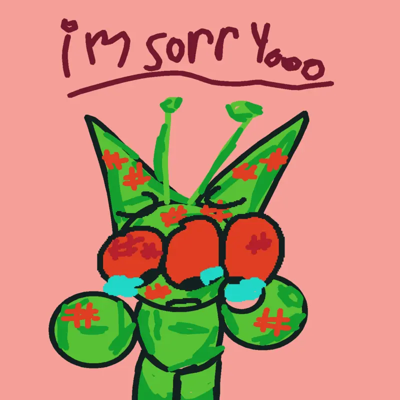 I'm sorry... by @cookiesmansanta