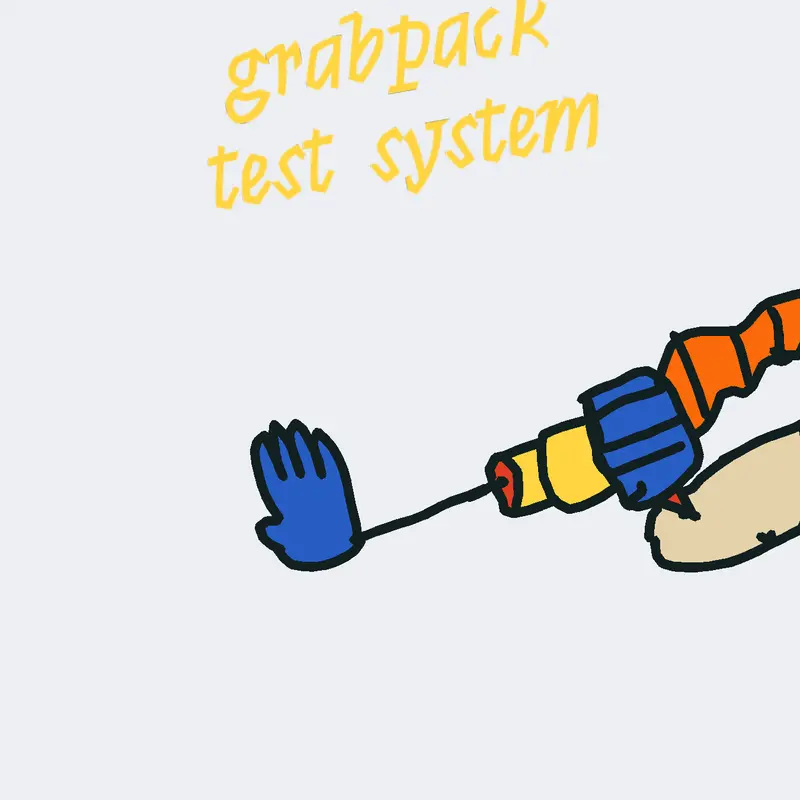 Grabpack test system (too much buggy!) by @butcher_playtime