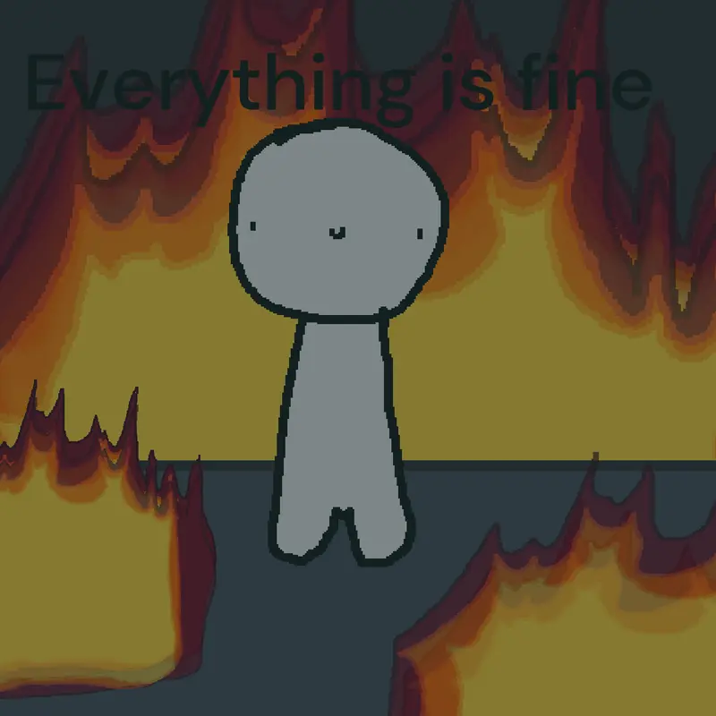 Life is fine by @E-mick3
