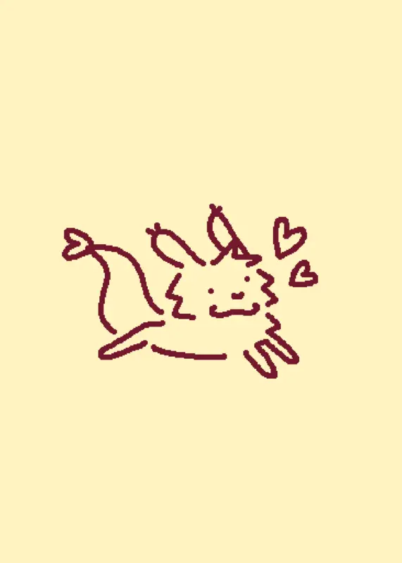 Enot/Inv Rainworld in love by @Okami_Scugcat