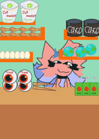 Axey The Emoji Cat Mukbang