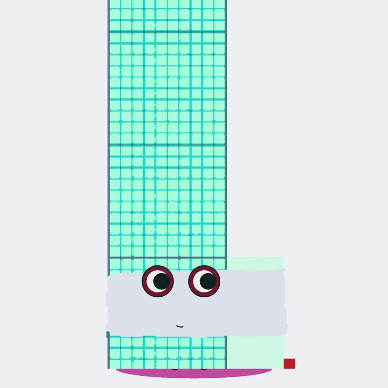 Numberblocks 5051 phase 1 to 3 Nice! by @CaQuiz6
