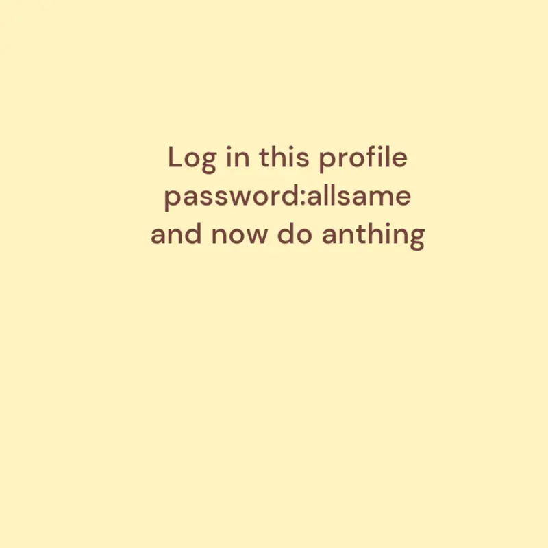 Game by @experiment_all