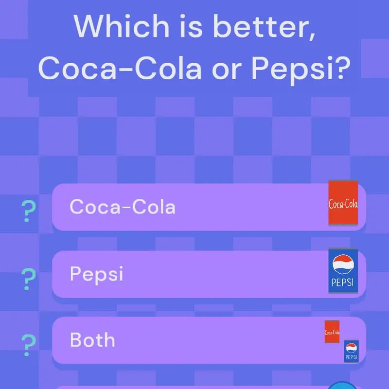 Poll Kit - Coca-Cola or Pepsi by @GameMaker_2026