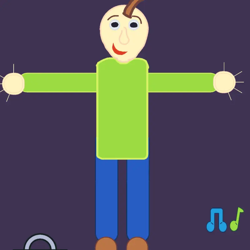 Baldi Ragdoll (bad and old) by @Taldi