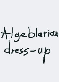 Algeblarian dress up