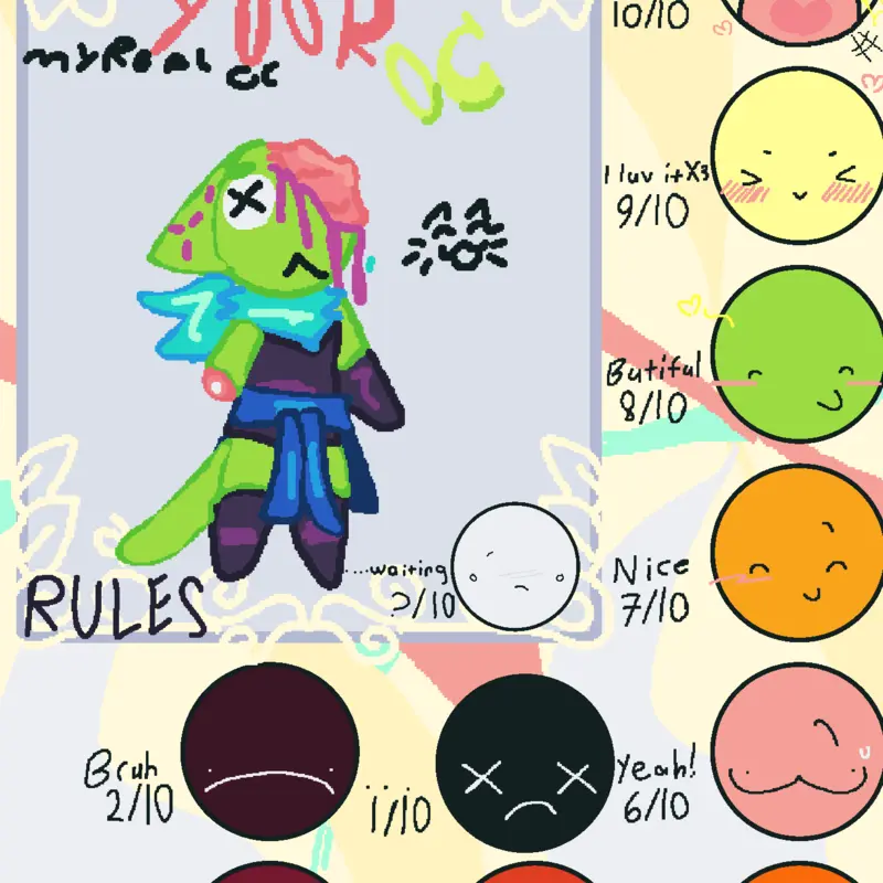 Idk If my oc is bad or Not but ok👀 by @gourdy_pumpink