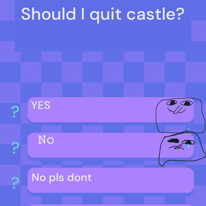 Should I really quit? by @happyMilenaAvanesy