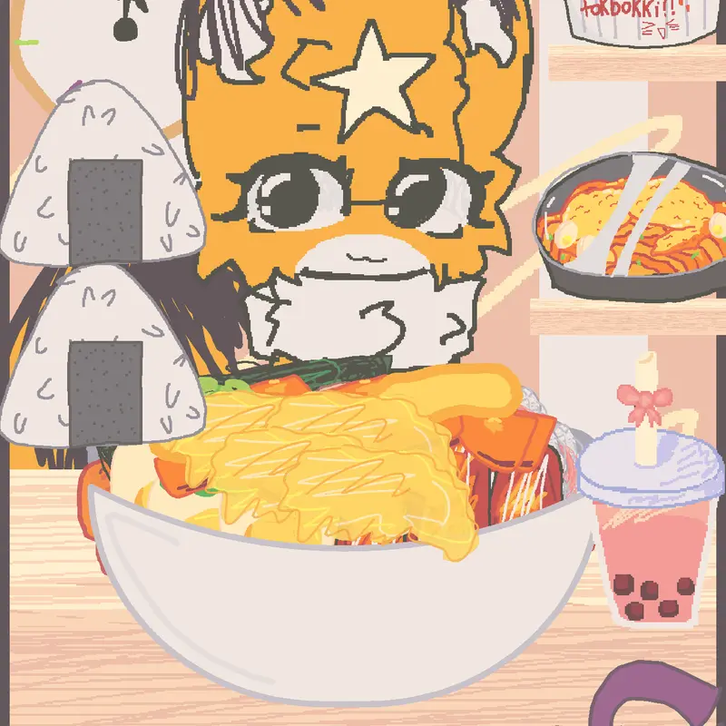 Mukbang by @StarlightLovesFoxes