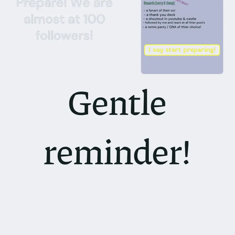 Prepare for fanart contest! by @contrary