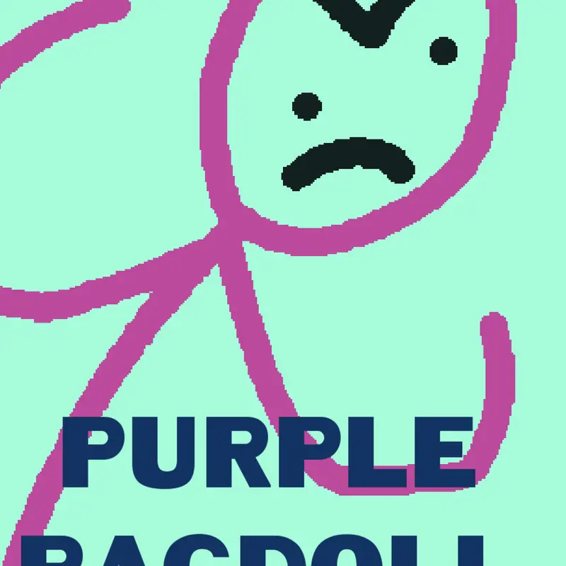 Purple ragdoll by @purple-furry