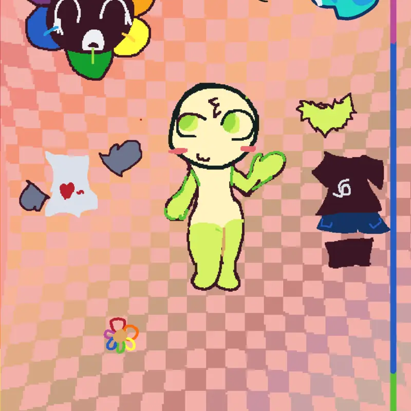 Dw dress-up puzzle game. by @M0m0nga