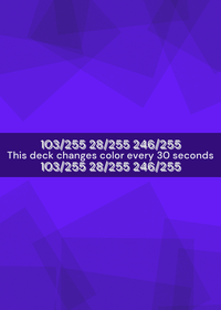 Rgb Background Changing in 30 seconds