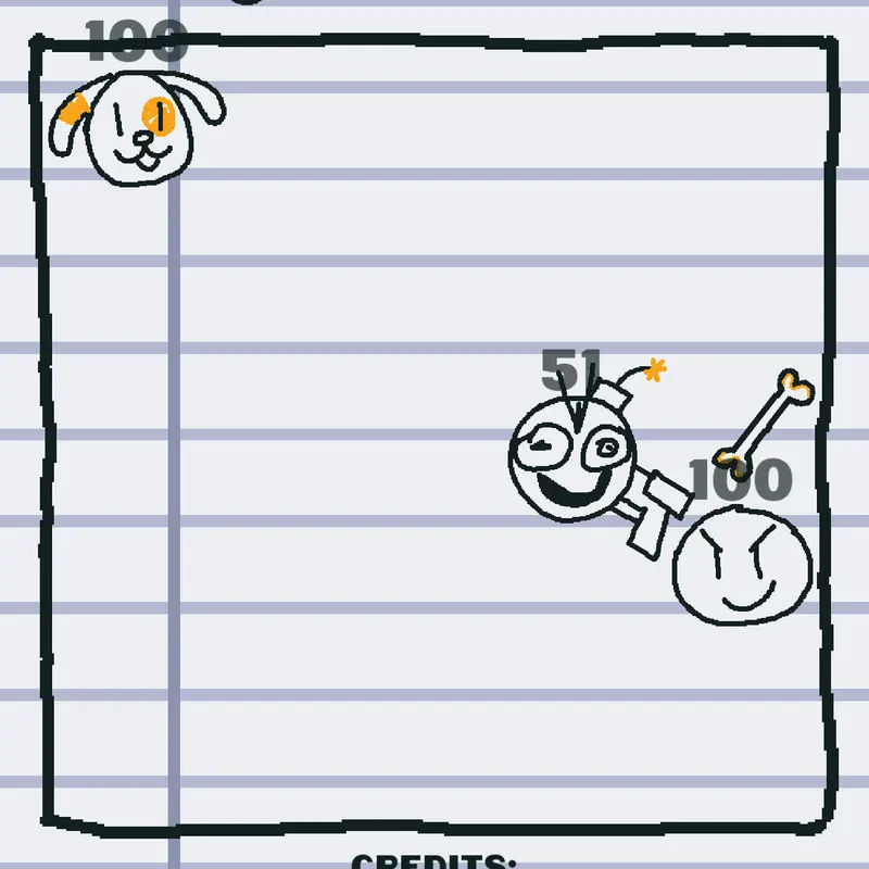 Doodle Battle by @tan_qi_xian