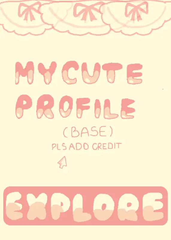 My cute profile (base) by @Bergirl