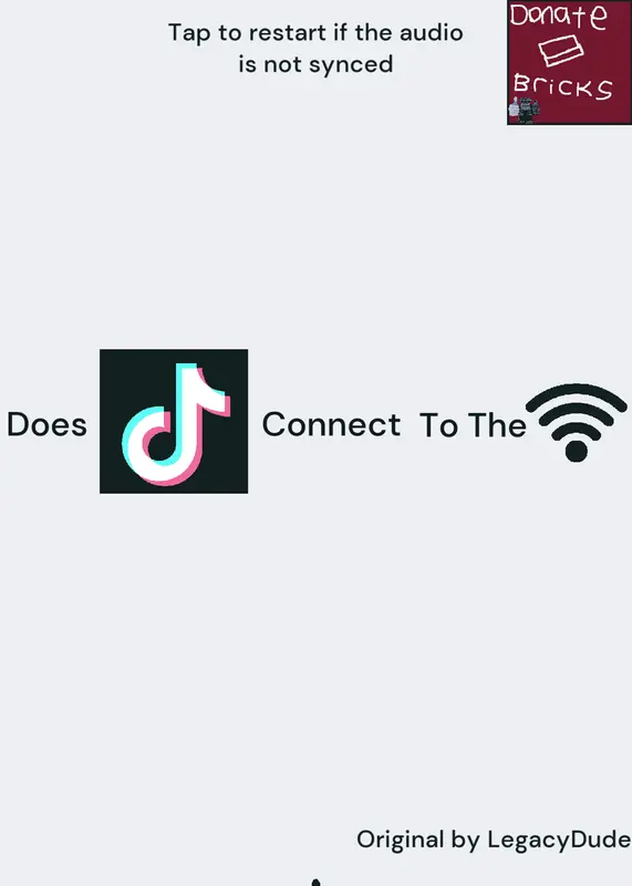 Does tiktok connect to the WiFi in my 🏠 by @LegacyDuding