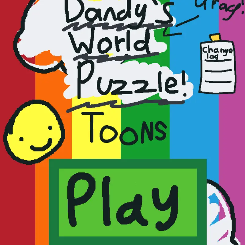Dandys world puzzle! (Toons) by @ST4RYT_V33