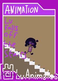 Lu Falls Off The Stairs (Quick anim)