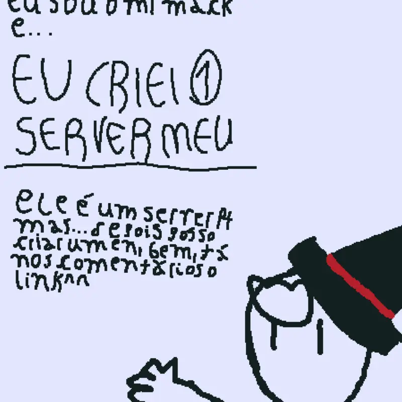 Convite pro meu server by @Mrmackzein