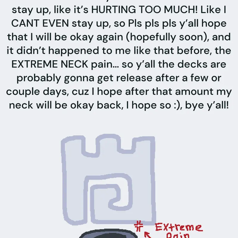 Neck pain by @CLG-Entertainment