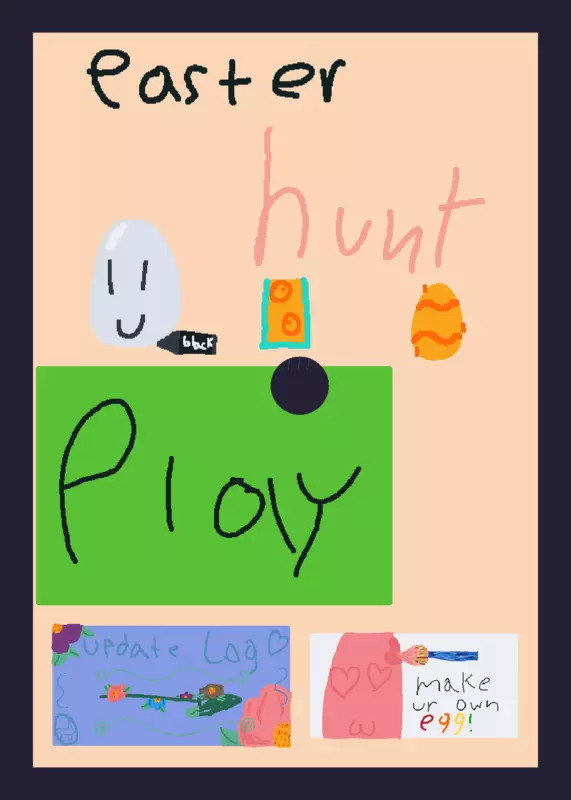 Easter egg hunting (all ages!) by @Ashleybutterfly2026