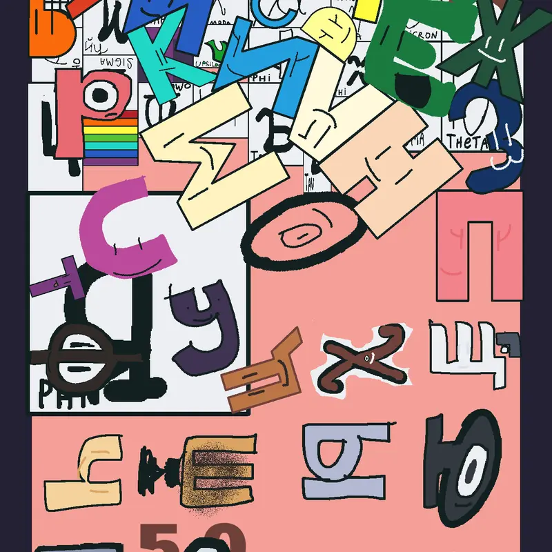 Russian alphabet lore by @segnak