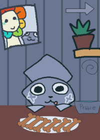 My first A cute standalone mukbang game with...