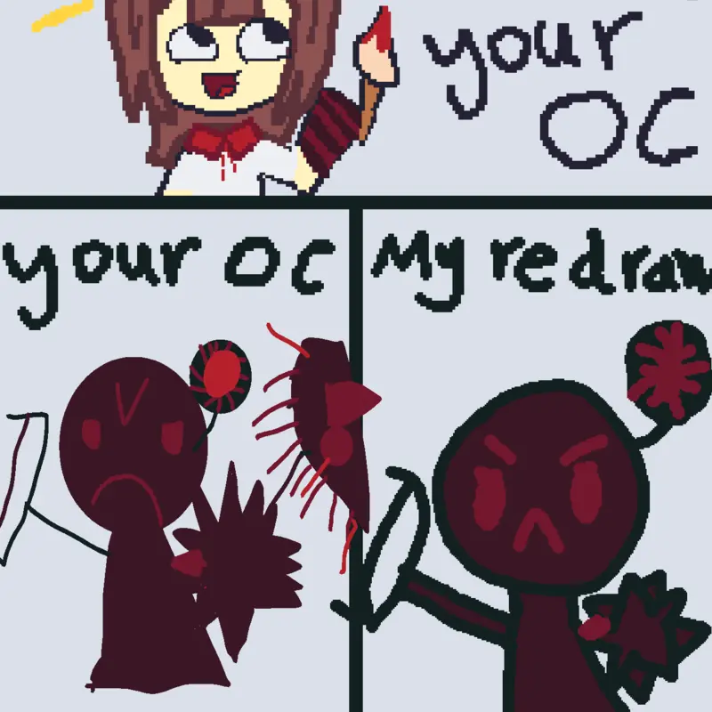 Oc redraw by @young_gold