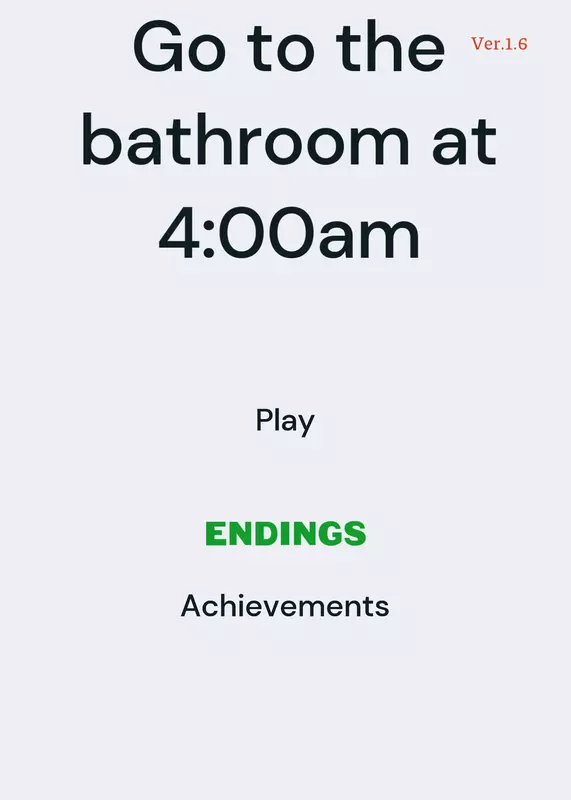 Go to bathroom at 4:00am by @Alliyah_54628