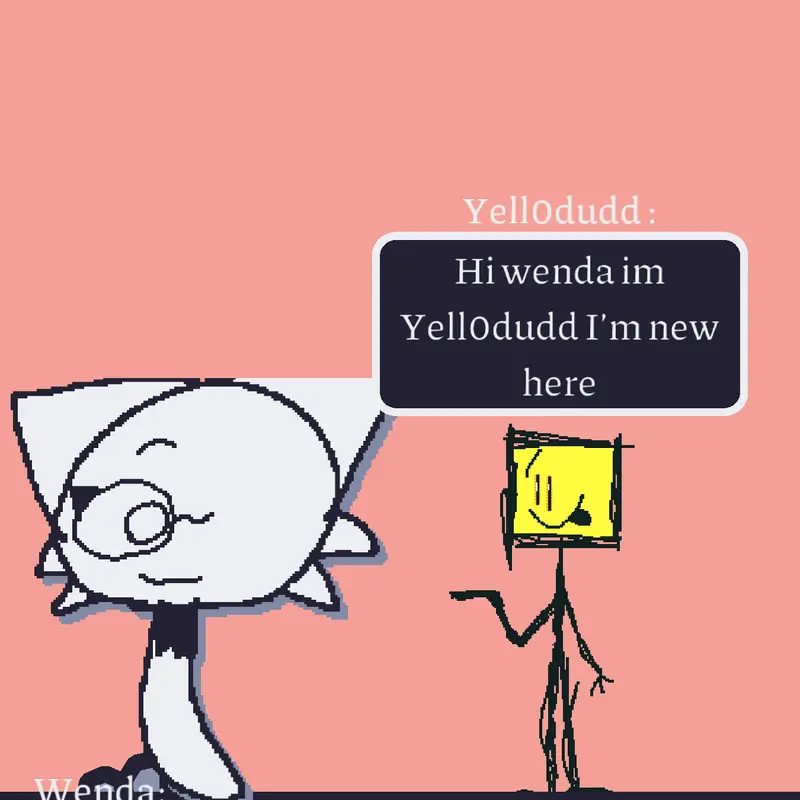 Yell0dudd first talk with wenda by @YTZ_Yell0dudd