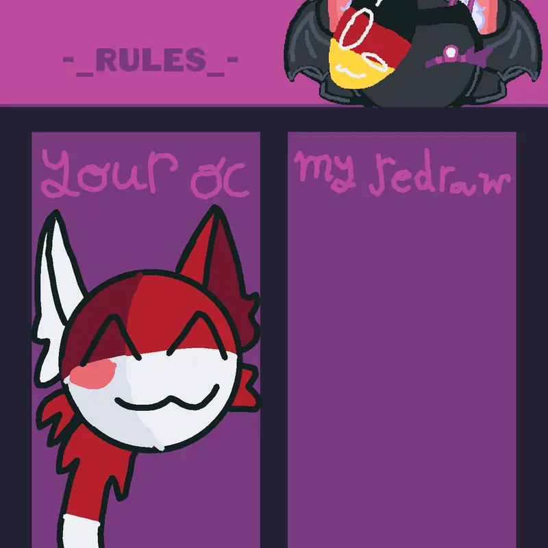Draw your countryball oc! by @-_Rattina-ofc_-