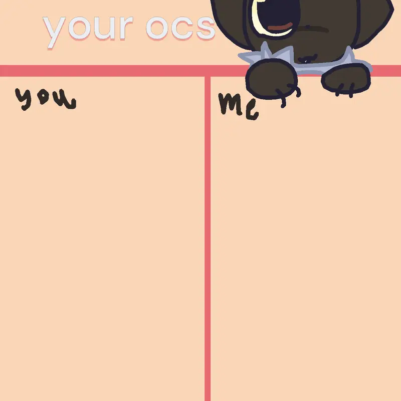Redrawing your ocs! by @lychei-clouwd_