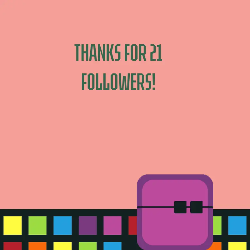 21 FOLLOWERS BABY YEA by @Arasveahmet