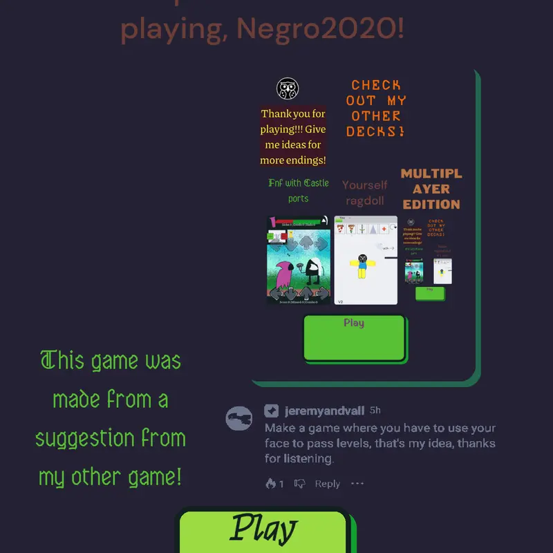 Game by @Negro2020