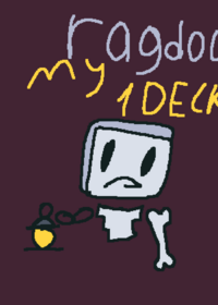 My first deck and ragdoll inspired @Bennie