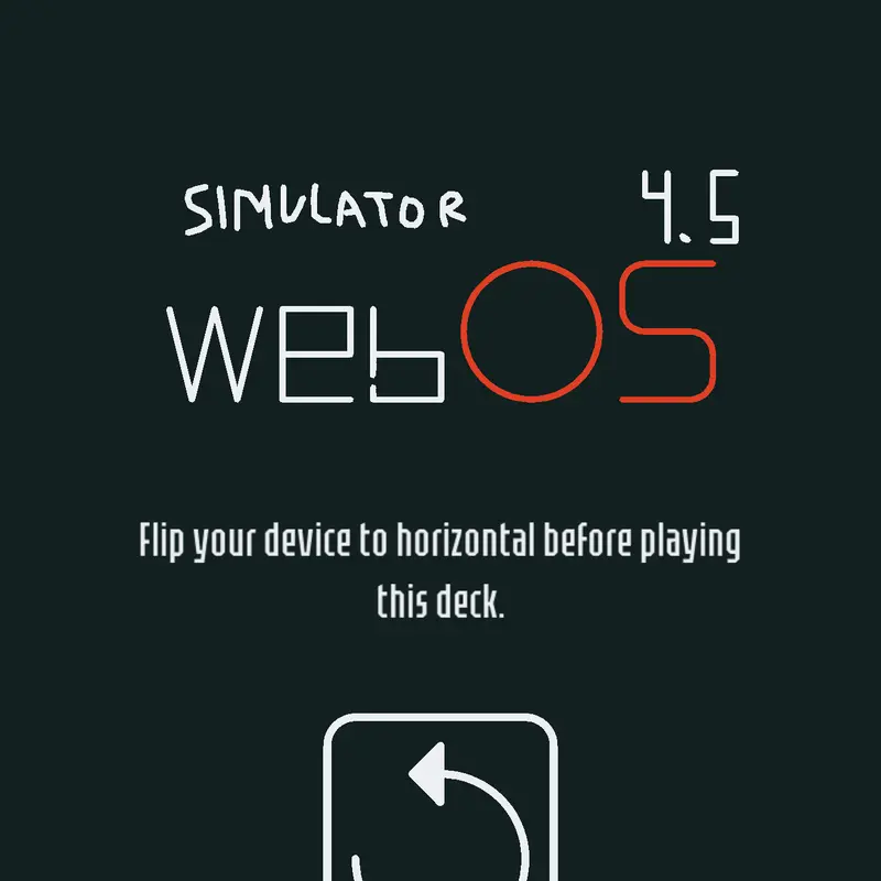 LG WEBOS tv simulator (never finished) by @Bruno547375384