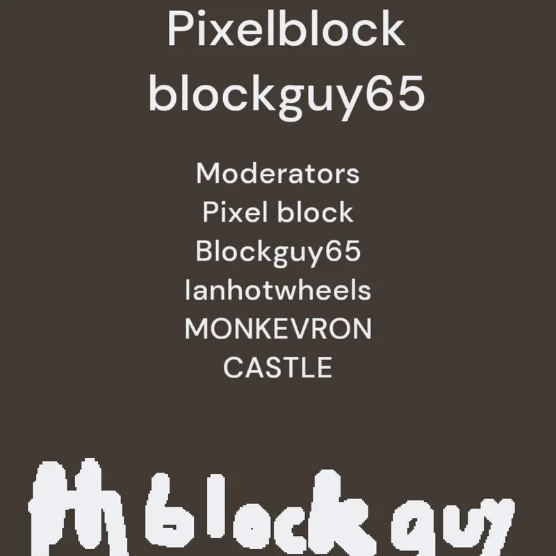 Game by @Pixelblock