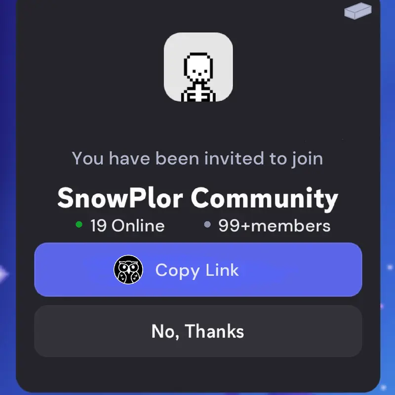 Community server by @SnowPlor