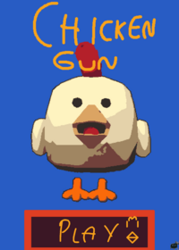 Chicken gun castle