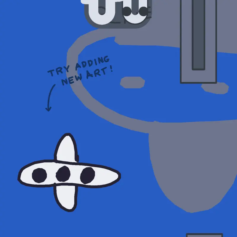 Flappy bird but airplane by @migm