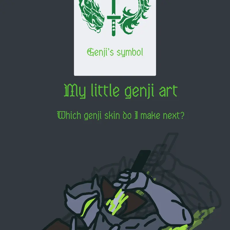 Genji by @RADITZBUDDY