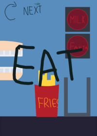 Eat simulator