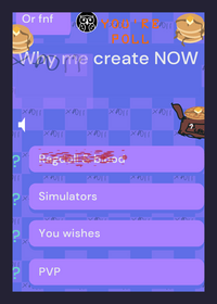 Poll about games create