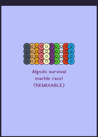 Algodo survival marble race!