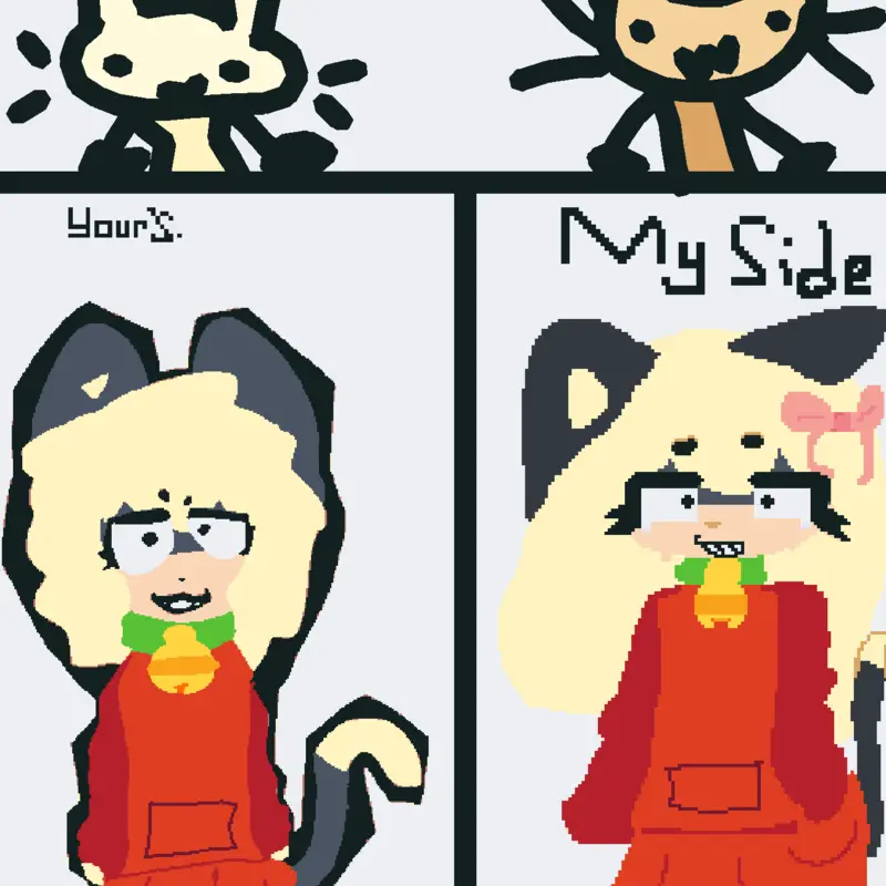 TSUNDERE ALERTTTT, yes, u star. by @L1l4c_d4_f1h