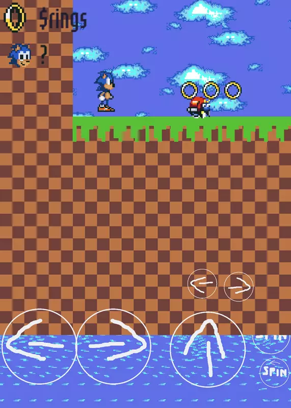 Sonic The Hedgehog (8 bits) (Test) by @MilesTailsPower