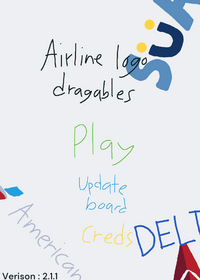 Airline logo dragables
