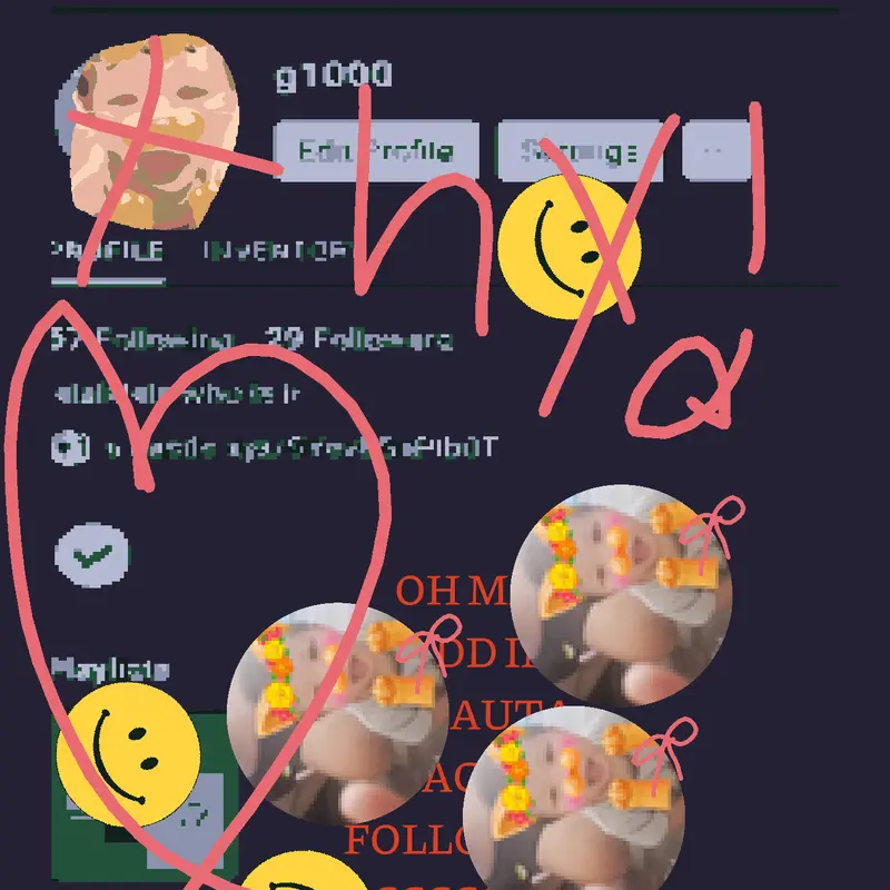 I used a diff phone lol by @g1000